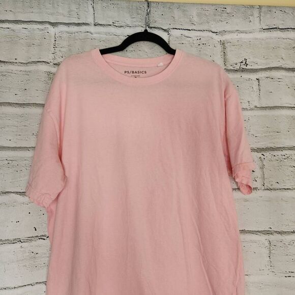 Pacsun PS Basics Cotton Short Sleeve Classic Plain T Shirt Pink Size Medium - Picture 2 of 12